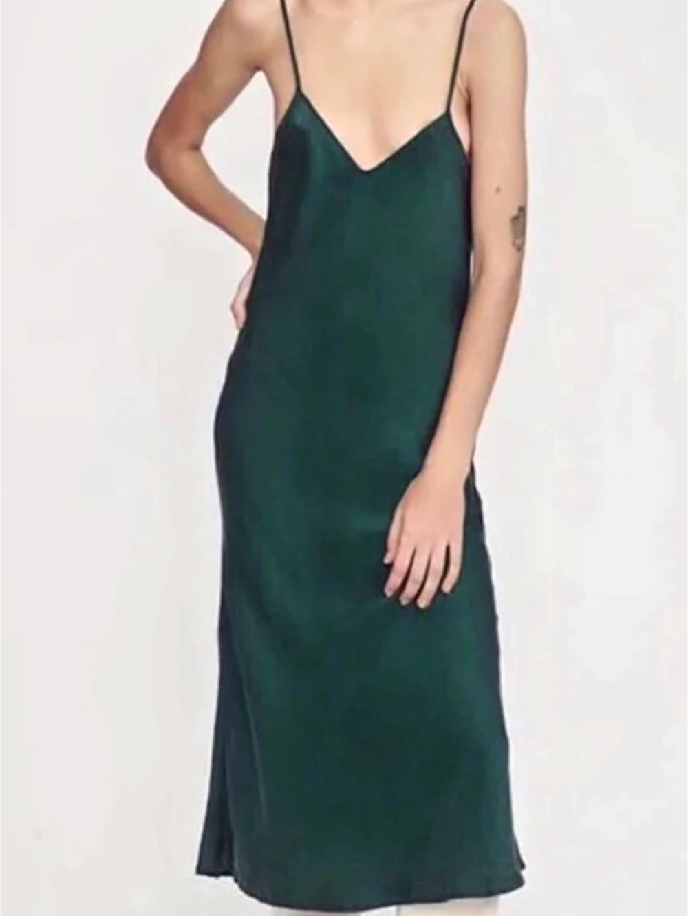 Lunya Satin Maxi Slip Nightgown